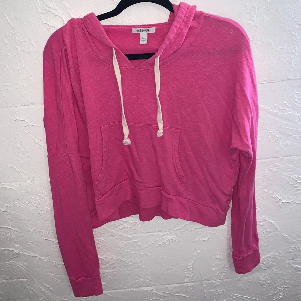 Cropped hoodie